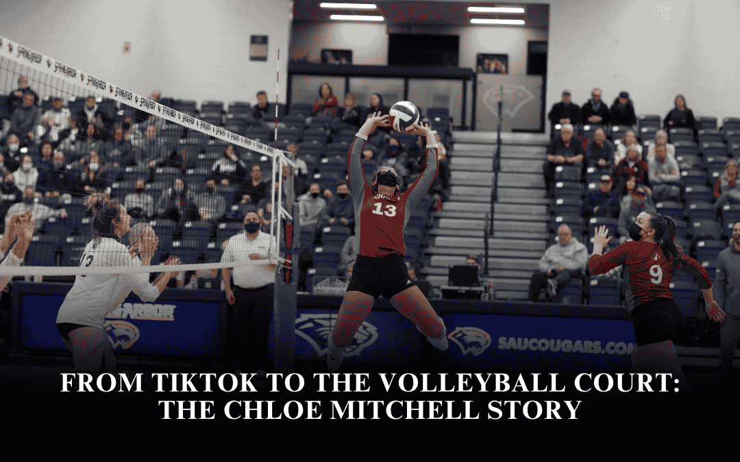 From TikTok to the Volleyball Court: The Chloe Mitchell Story